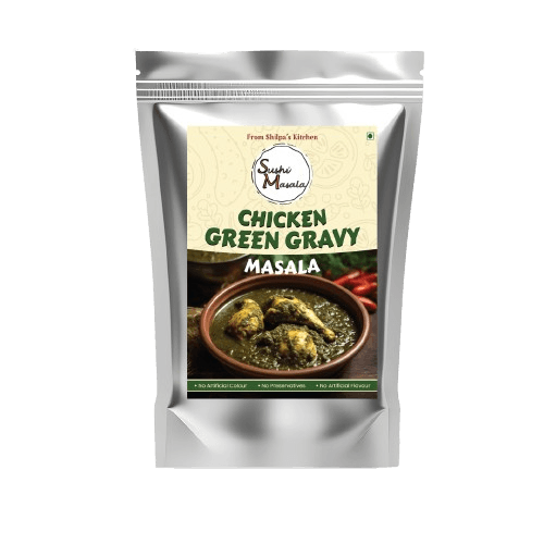 Chicken Green Gravy Masala